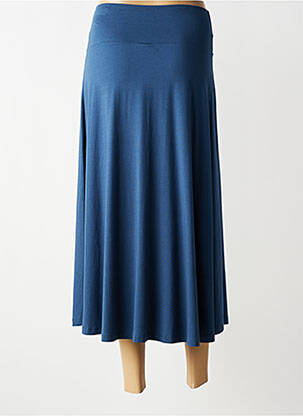 Jupe longue coupe évasée bleu MASAI femme