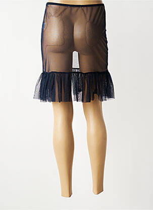 Jupon /fond de robe taille normale bleu MALOKA femme
