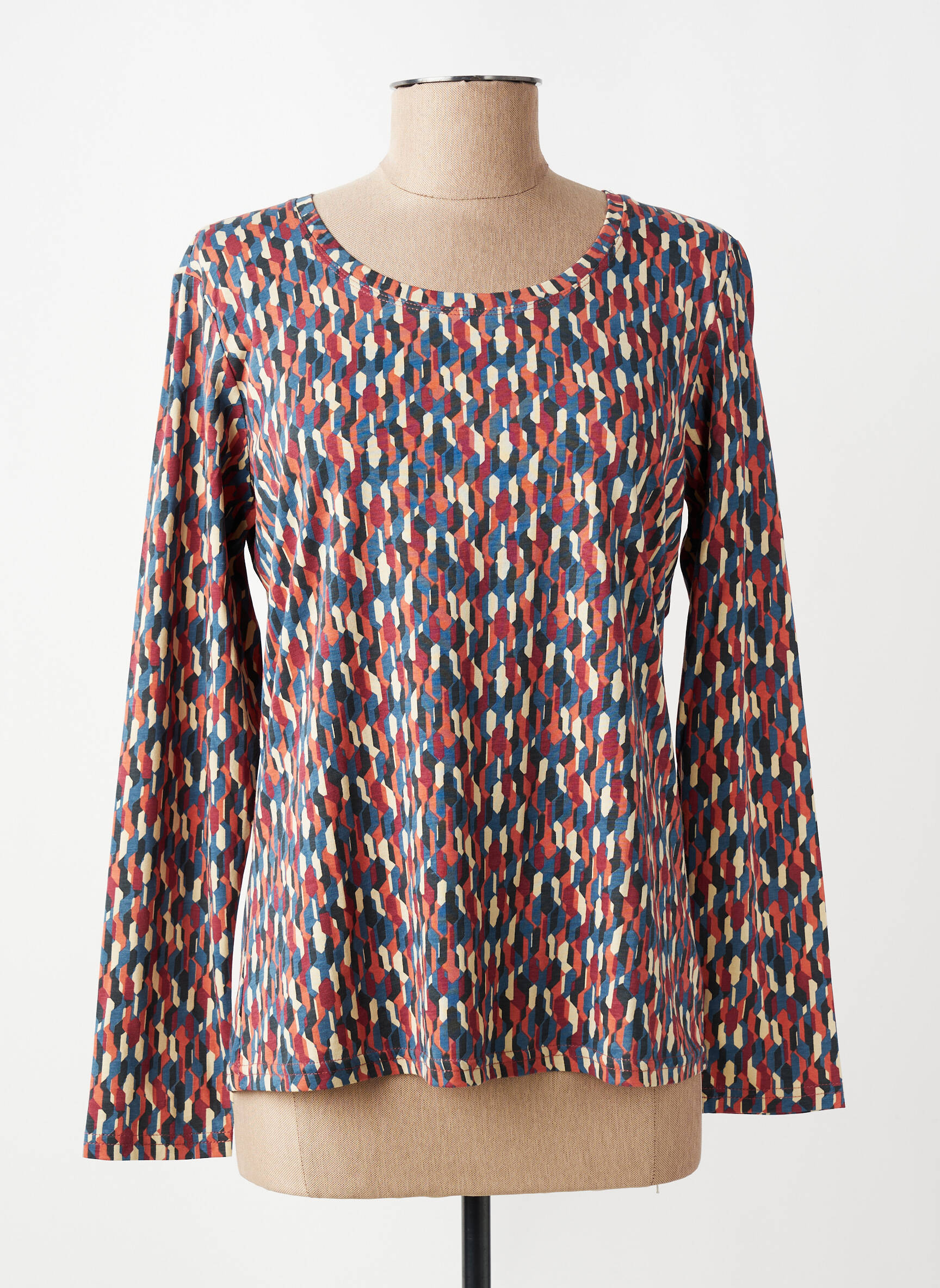 T-shirt manches longues manches longues rose JENSEN femme