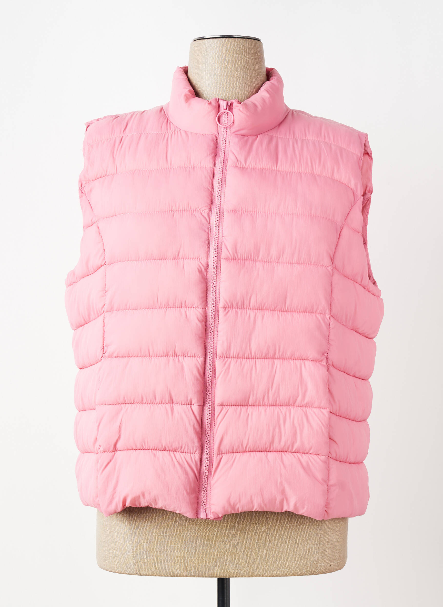 Doudoune poches sans capuche rose JENSEN femme