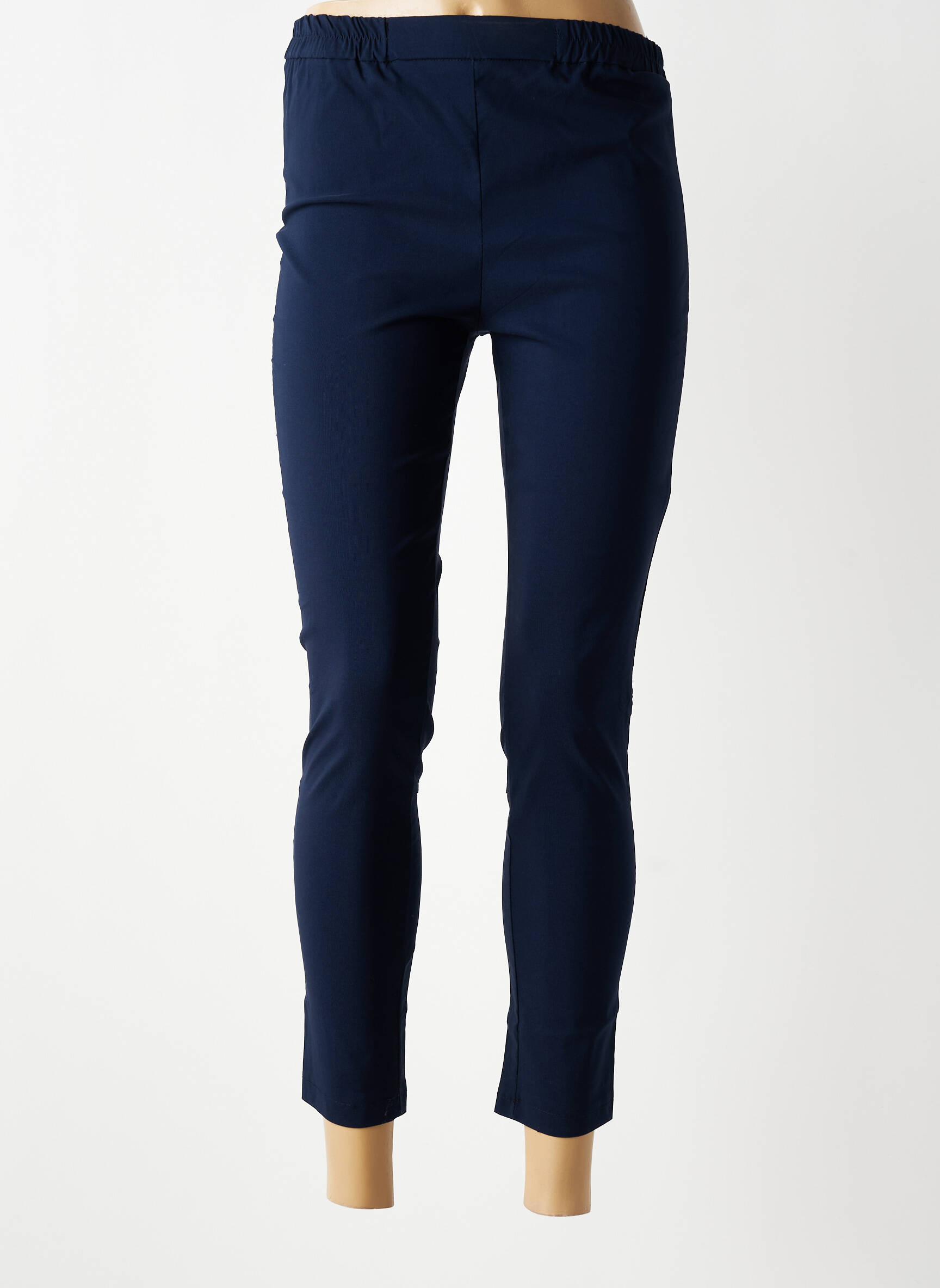 Legging stretch taille normale bleu OLIVER JUNG femme