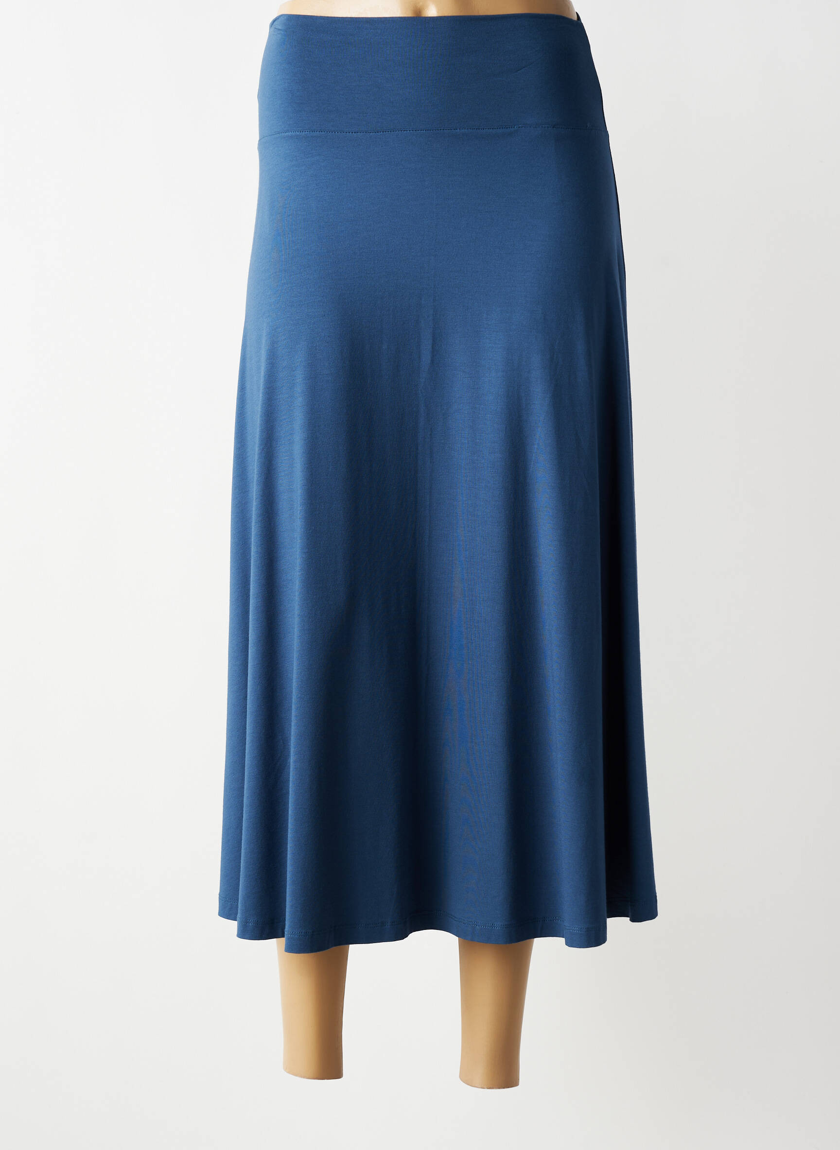 Jupe longue coupe évasée bleu MASAI femme