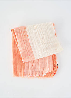 Foulard légère et transparente rose CAROLL femme