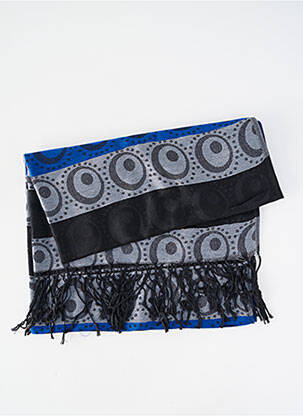 Foulard imprimé fantaisie gris ARMAND THIERY femme