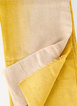 Foulard coutures renforcées jaune TOP SECRET femme