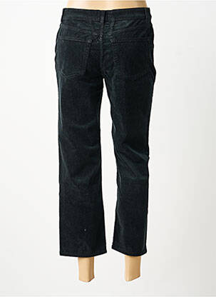 Pantalon droit fermeture zippée sous rabat boutonné taille normale noir CLOSED femme