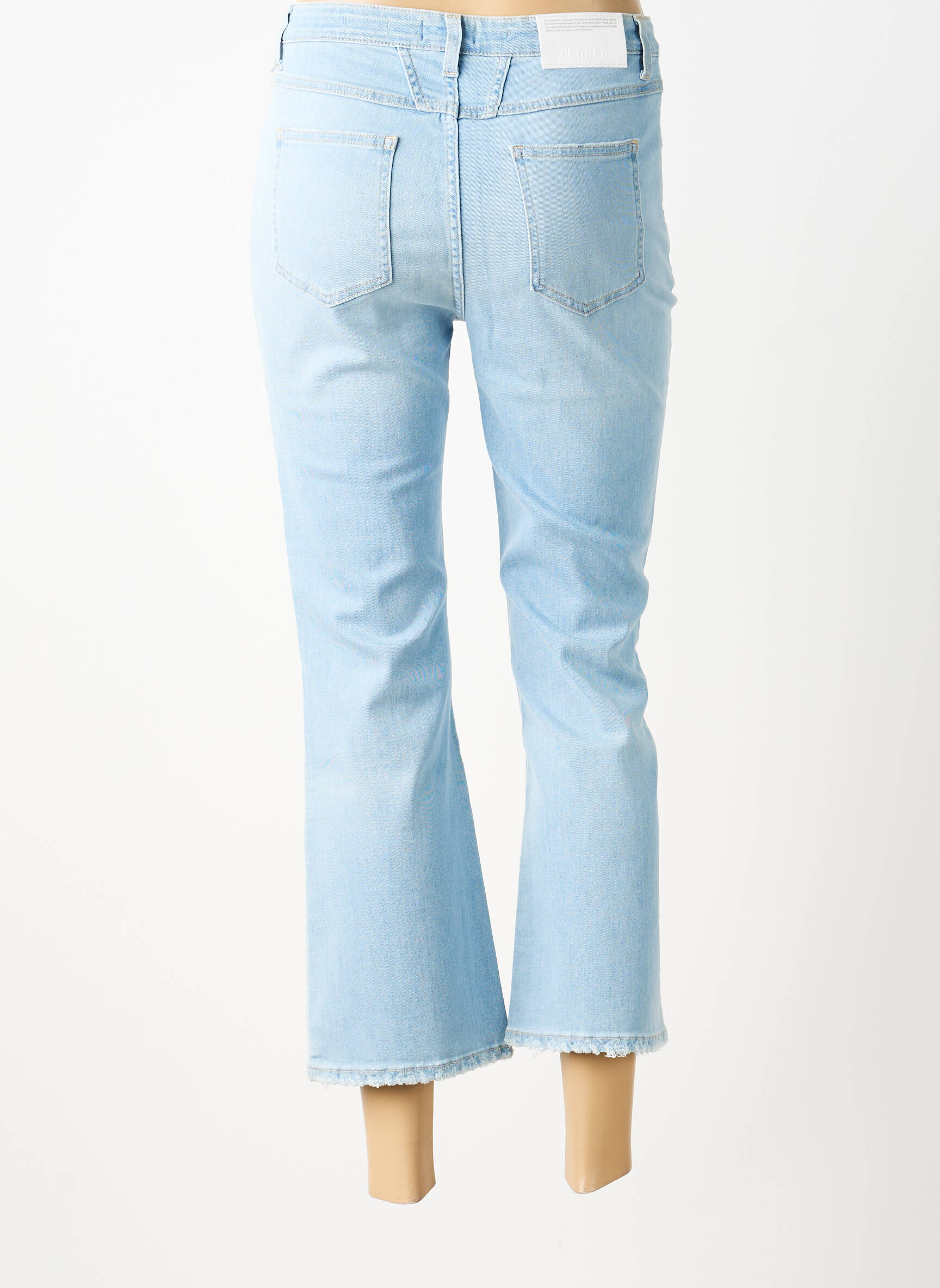Jean coupe flare taille normale taille normale bleu CLOSED femme