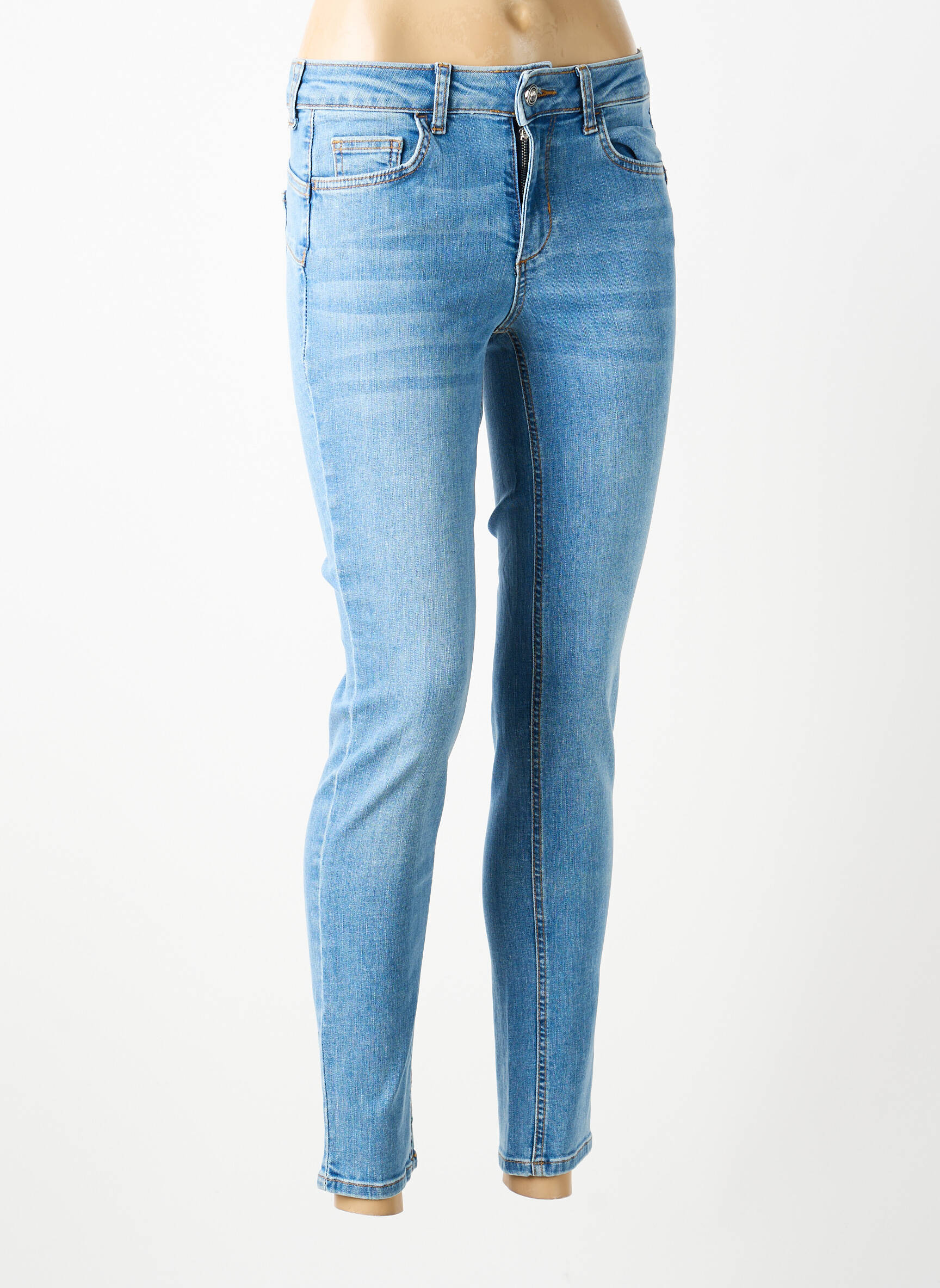 Jeans skinny taille normale taille normale bleu LIU JO femme