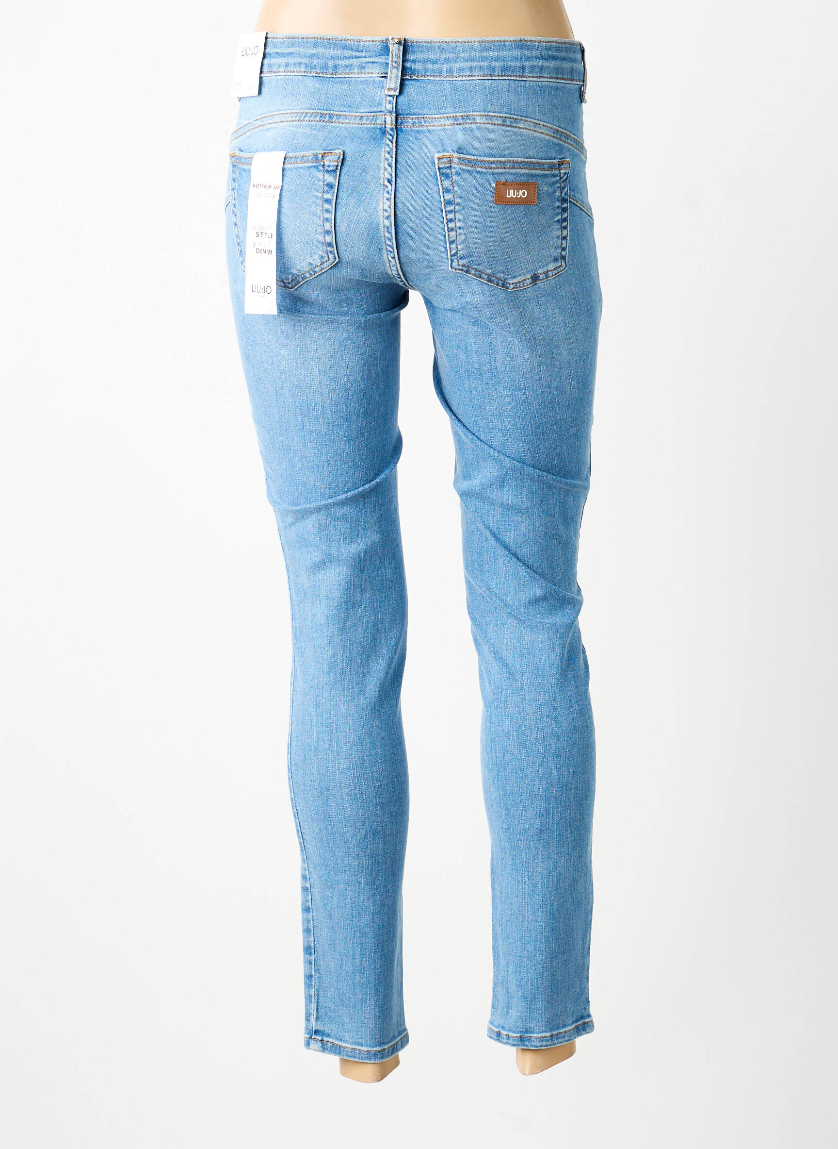Jeans skinny taille normale taille normale bleu LIU JO femme