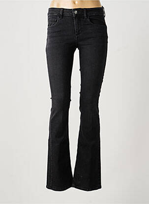 Jeans bootcut taille haute taille haute noir LIU JO femme