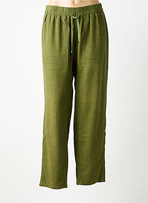 Jogging poches taille normale vert BELLA JONES femme