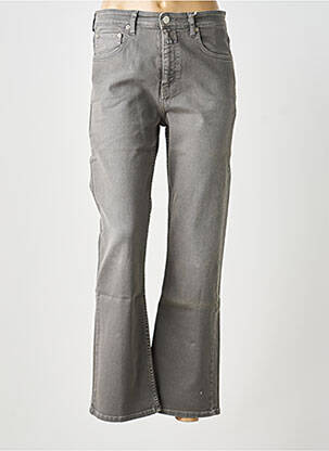 Jeans bootcut taille haute taille haute gris CLOSED femme