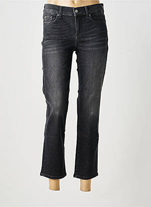 Jeans coupe slim stretch taille normale noir LIU JO femme