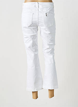 Jeans bootcut taille normale taille normale blanc LIU JO femme