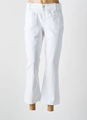 Jeans bootcut taille normale taille normale blanc LIU JO femme