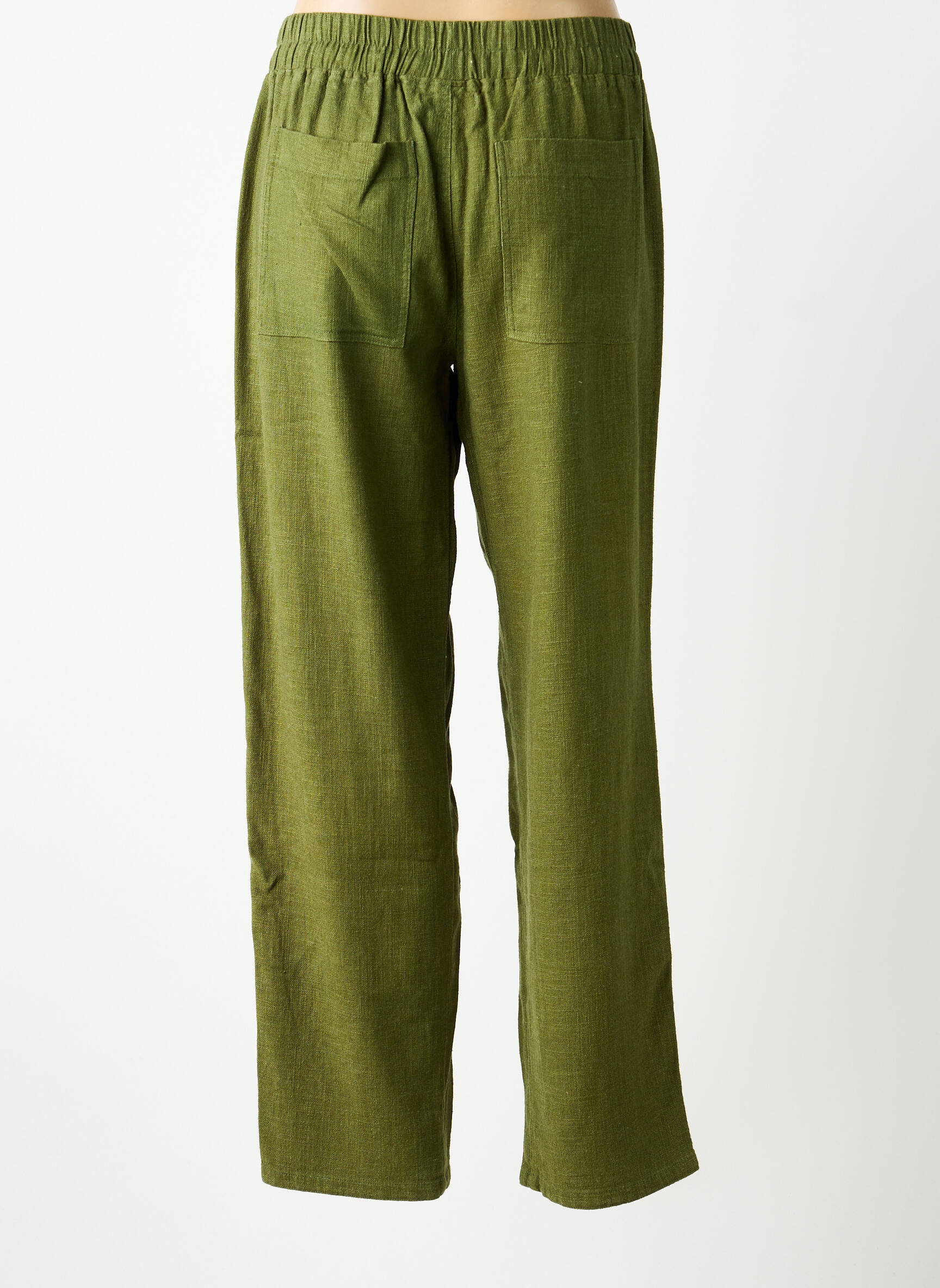 Jogging poches taille normale vert BELLA JONES femme