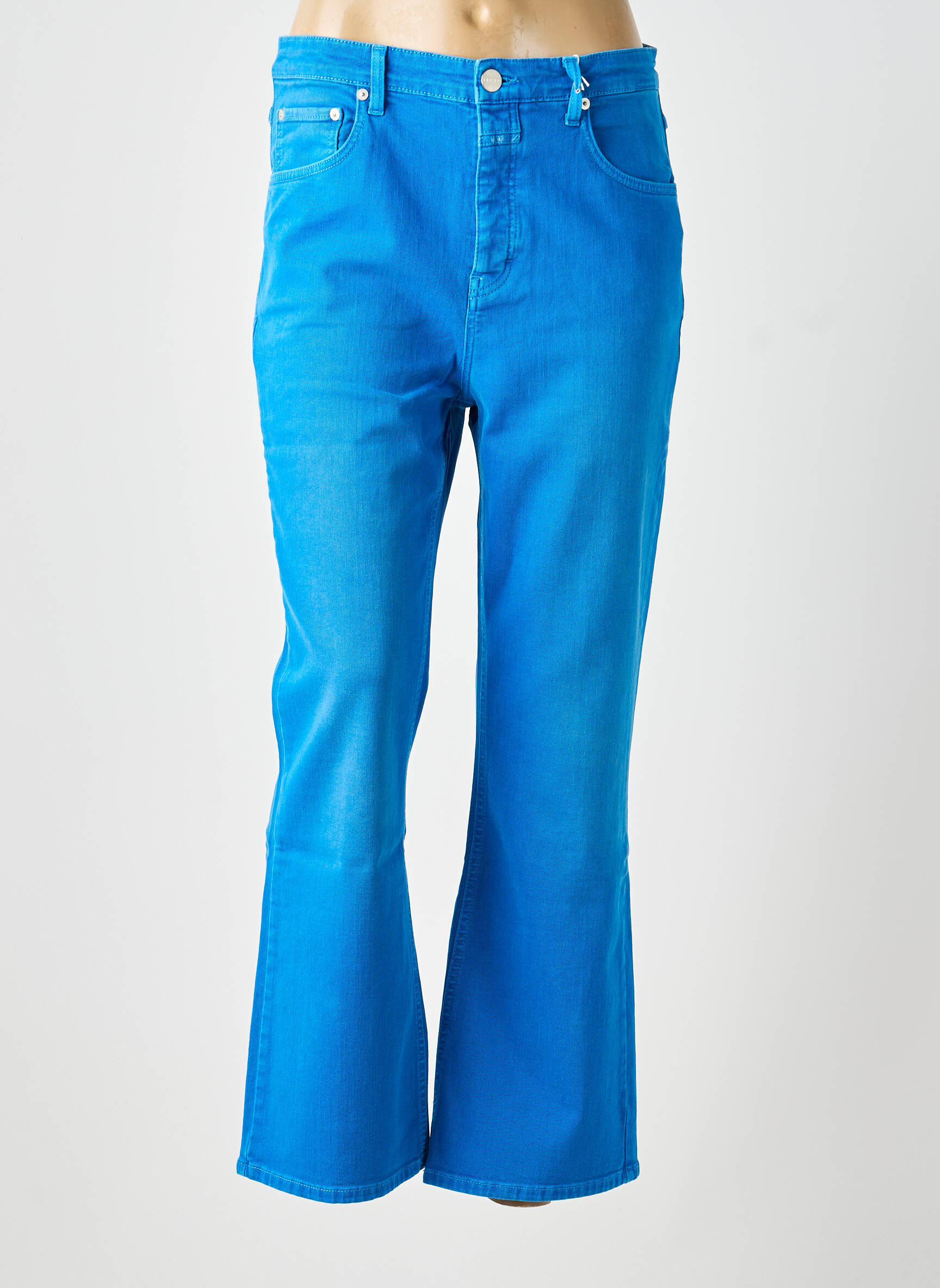 Jeans bootcut taille normale taille normale bleu CLOSED femme