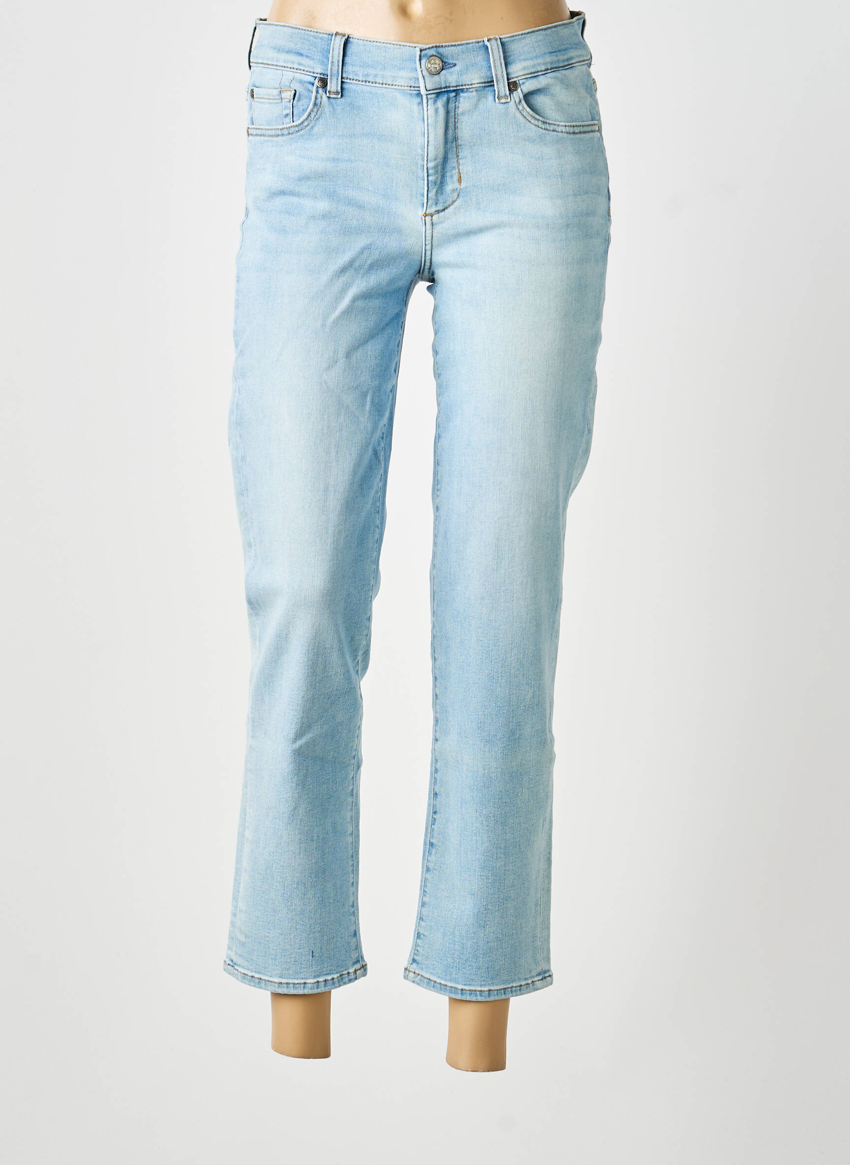 Jeans coupe slim stretch taille normale bleu LIU JO femme
