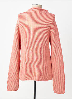 Pull coupe cintrée manches longues rose CLOSED femme