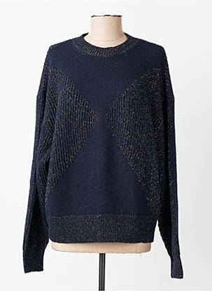 Pull coupe droite manches longues noir CLOSED femme