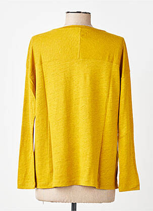 T-shirt manches longues manches longues jaune BELLA JONES femme