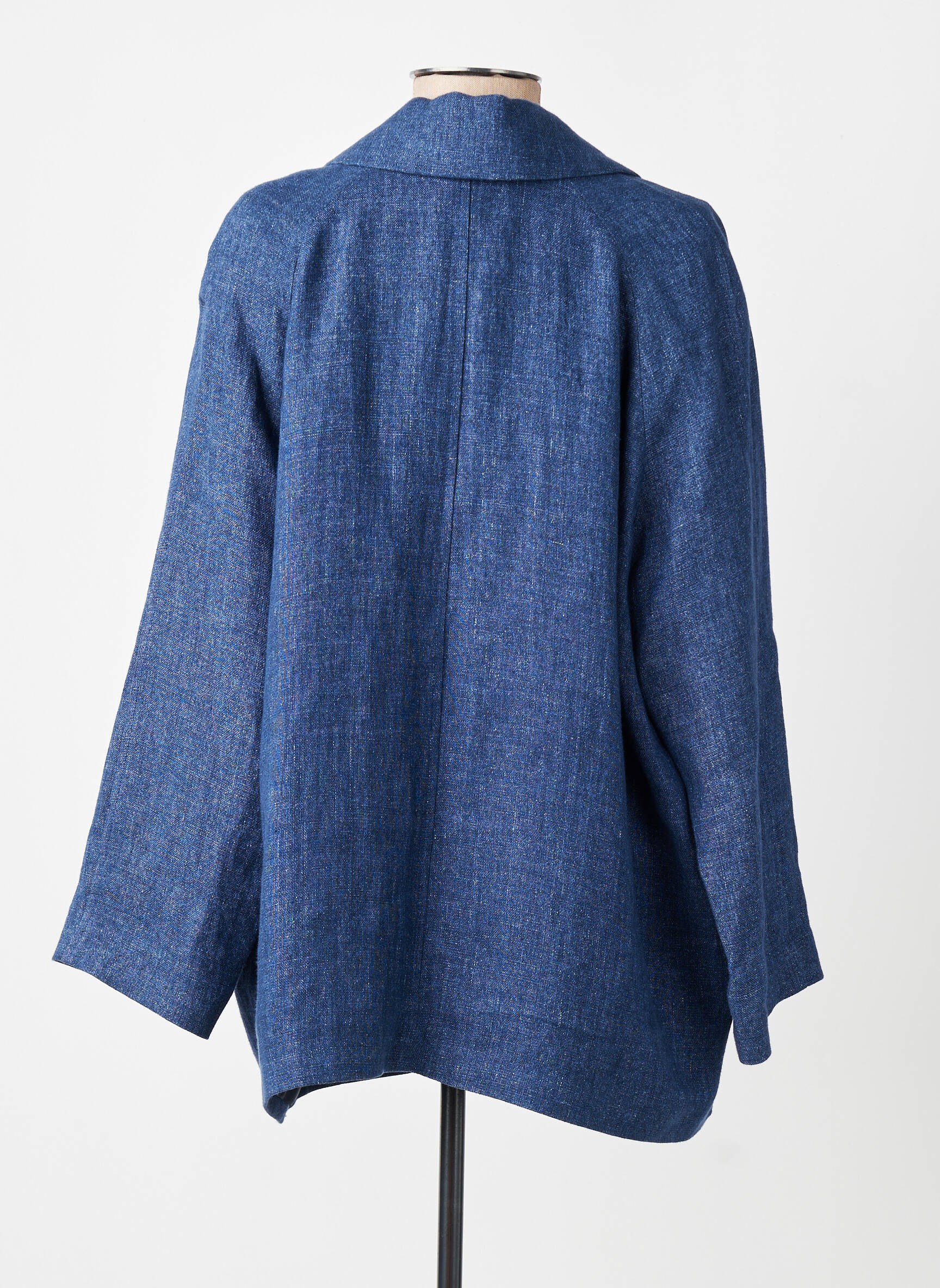 Blazer finition intérieure doublée bleu BELLA JONES femme