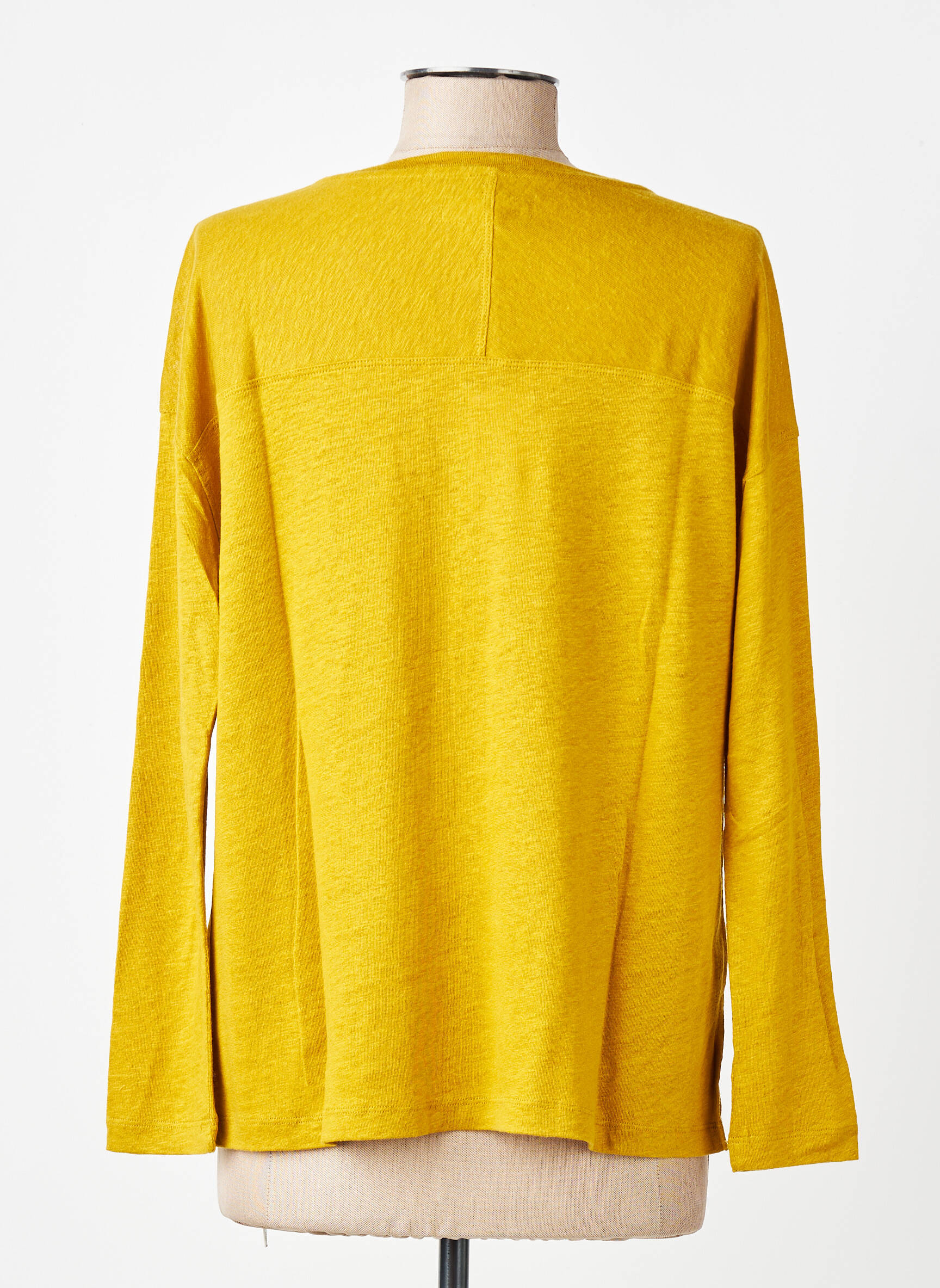 T-shirt manches longues manches longues jaune BELLA JONES femme
