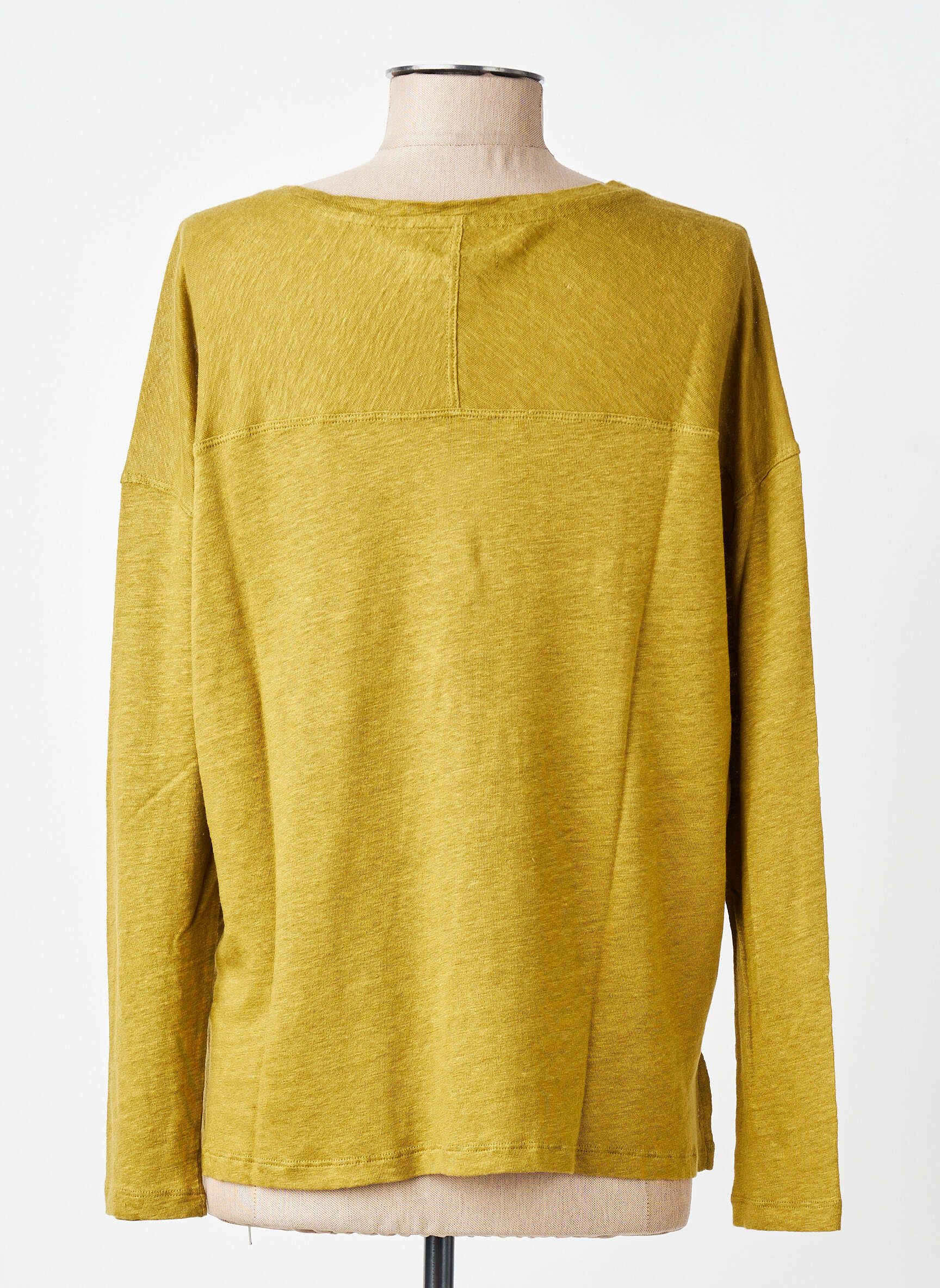 T-shirt manches longues manches longues vert BELLA JONES femme