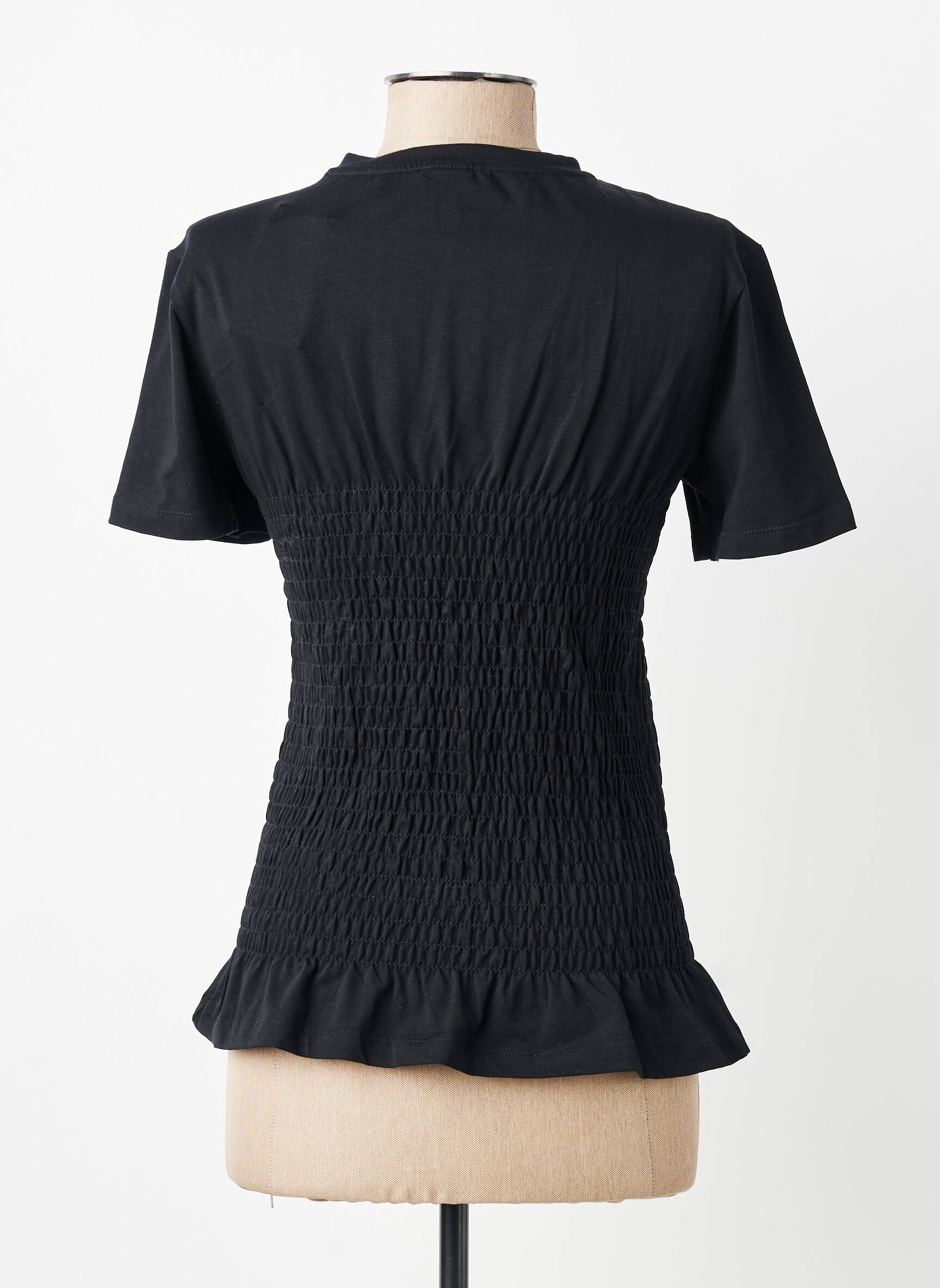 Top stretch manches courtes noir HPDP (HYPE DROP) femme