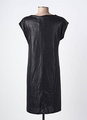 Robe courte manches courtes manches courtes noir PIECES femme