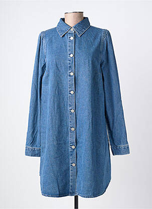 Robe courte manches longues manches longues bleu VILA femme