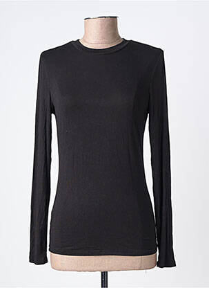 T-shirt manches longues manches longues noir ICHI femme