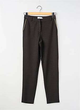 Pantalon droit stretch taille normale noir VILA femme