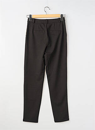 Pantalon droit stretch taille normale noir VILA femme