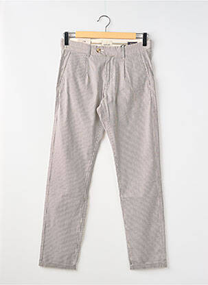 Pantalon chino stretch taille normale beige DSTREZZED homme