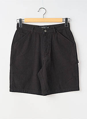 Bermuda coupe droite taille normale noir DEUS EX MACHINA homme