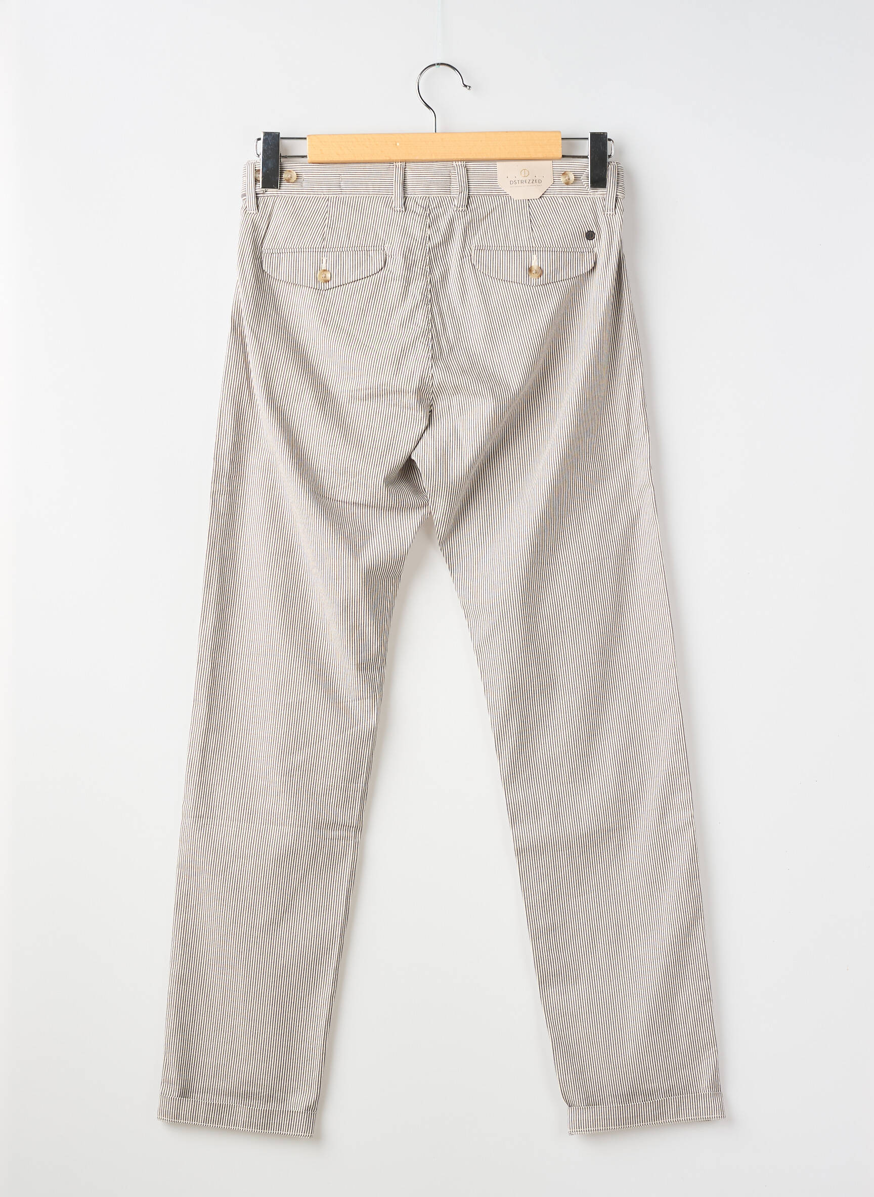 Pantalon chino stretch taille normale beige DSTREZZED homme