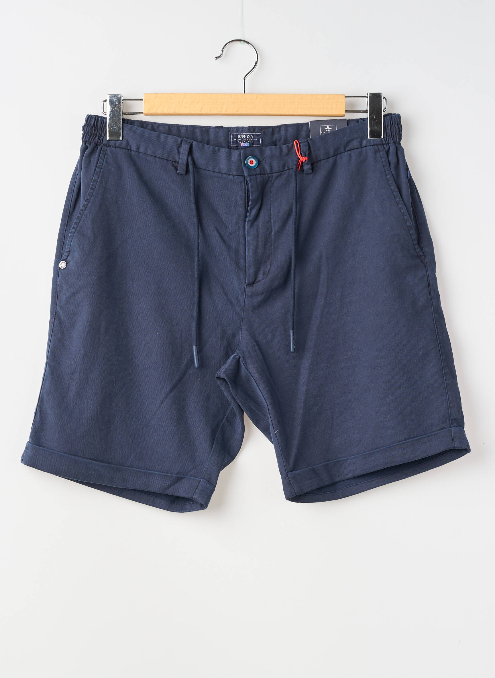 Bermuda stretch taille normale bleu N.Z.A NEW ZEALAND homme