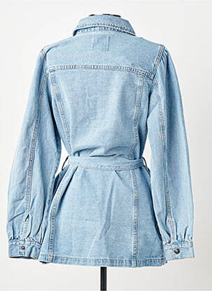 Veste casual poches bleu OBJECT femme