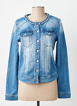 Veste casual poignets boutonnés avec fente bleu clair VILA femme