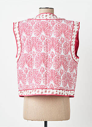 Gilet sans manche poches rose VILA femme