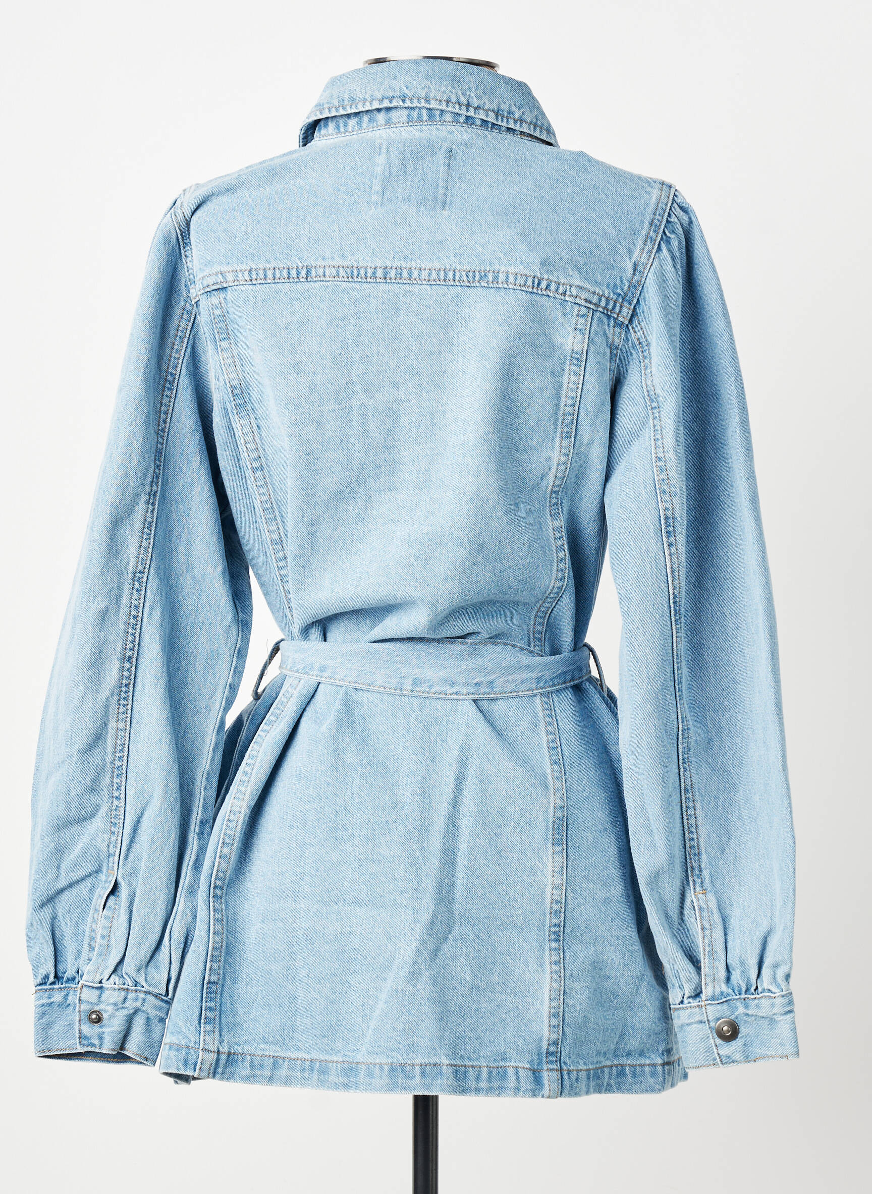 Veste casual poches bleu OBJECT femme