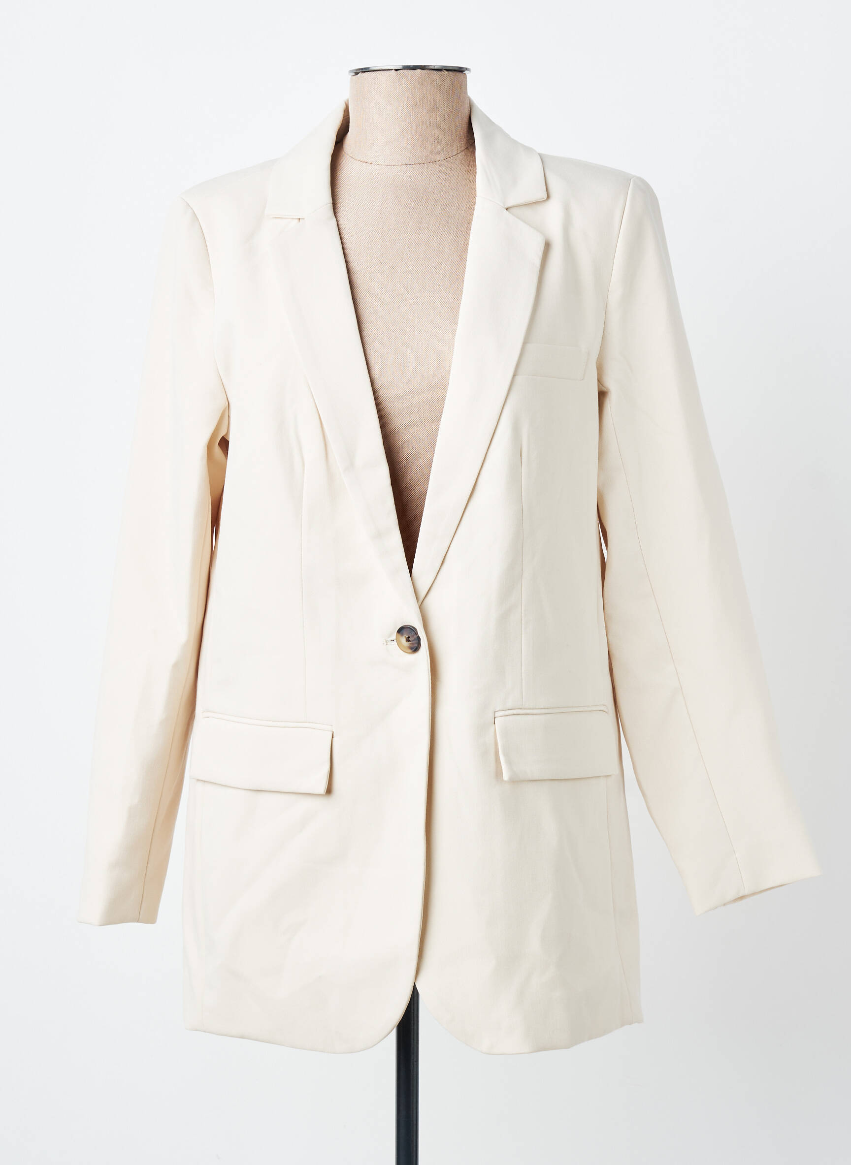 Blazer poches beige OBJECT femme