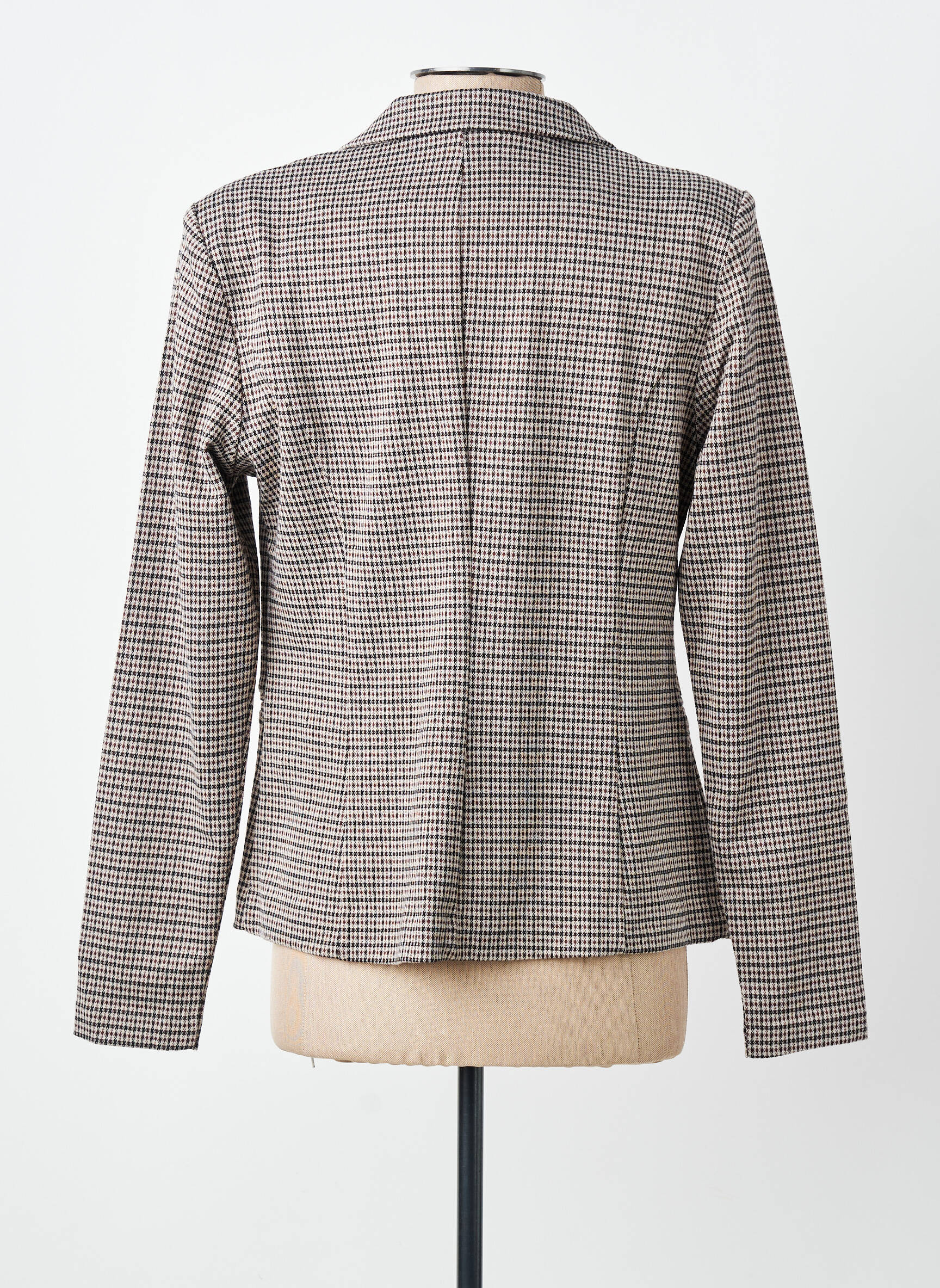 Blazer poches marron ICHI femme