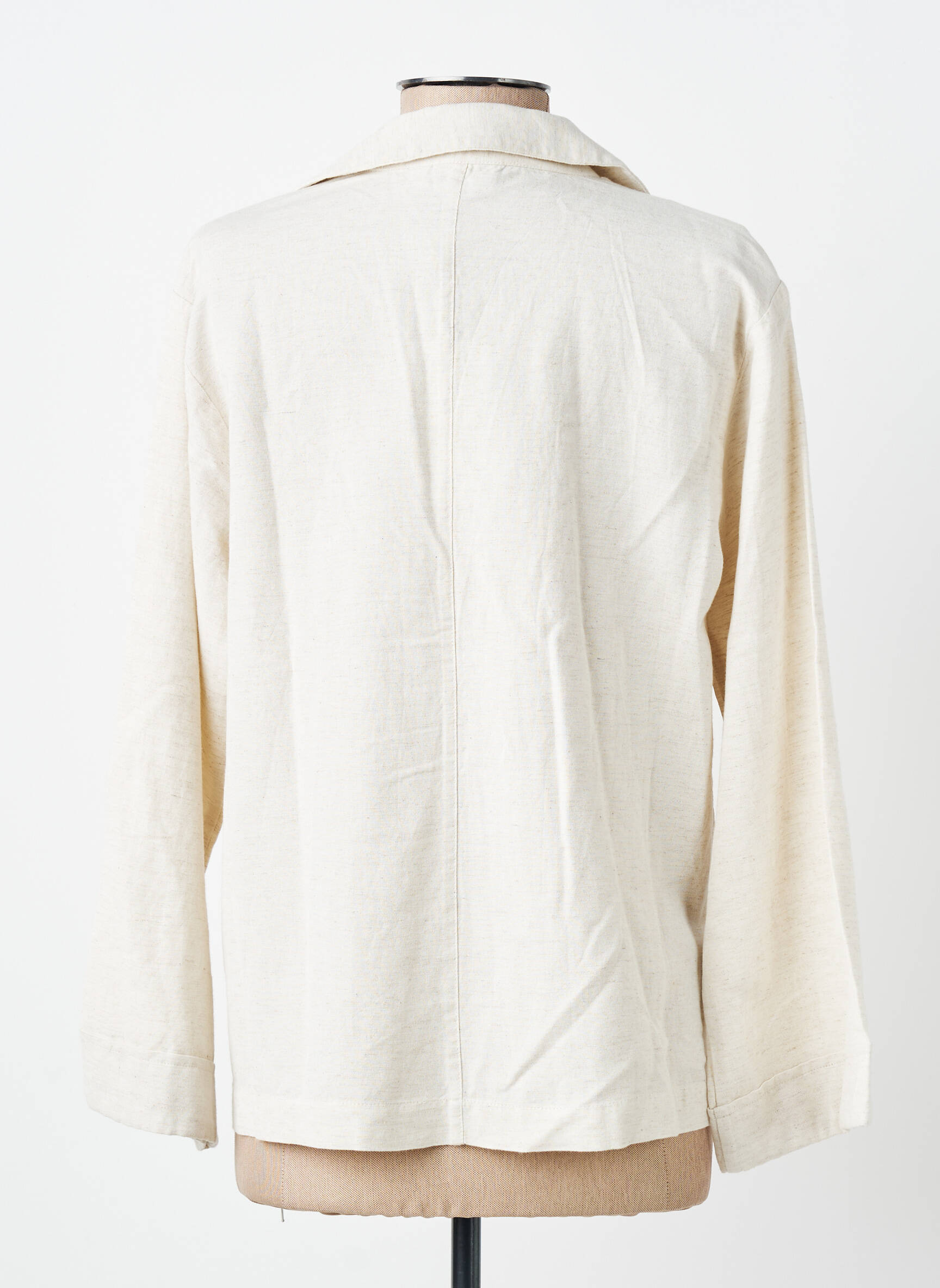 Blazer coupe cintrée beige VILA femme