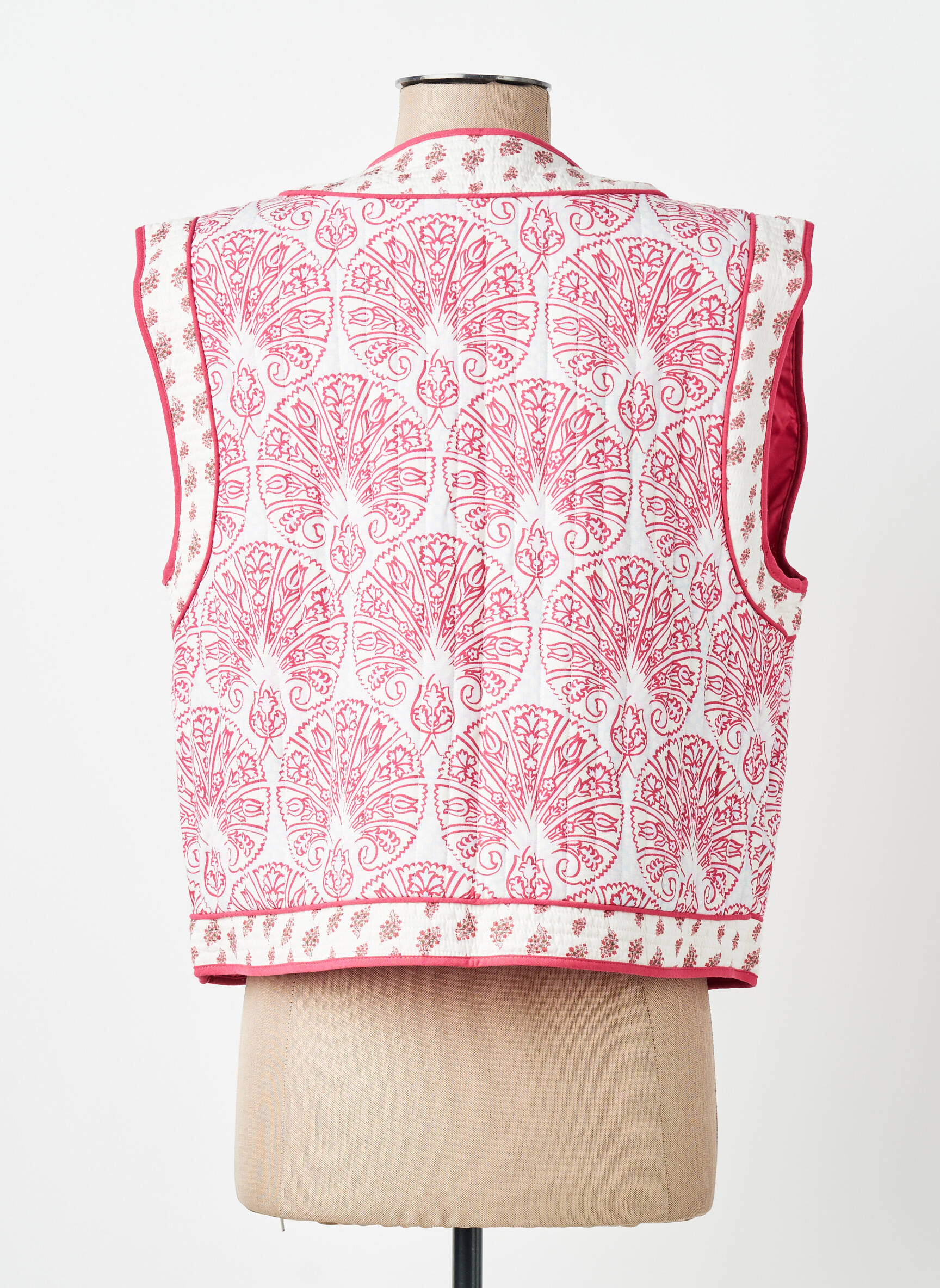 Gilet sans manche poches rose VILA femme