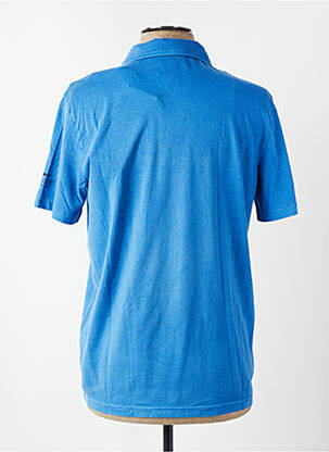 T-shirt stretch manches courtes bleu ECOALF homme