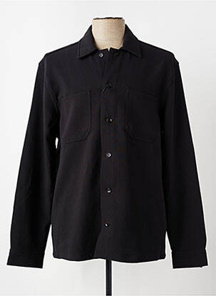 Veste casual fermeture boutonnée sur le devant noir MATINIQUE homme