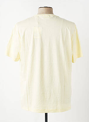 T-shirt coupe droite manches courtes jaune GANT homme