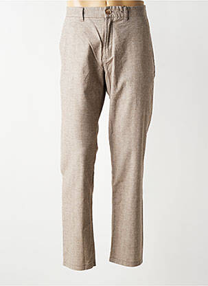 Pantalon droit coupe droite taille normale beige MATINIQUE homme